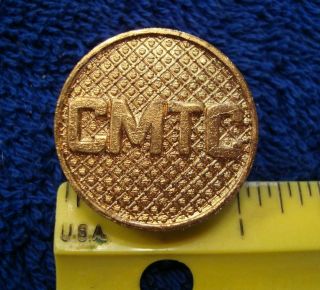 CITIZEN ' S MILITARY TRAINING CAMPS CMTC COLLAR DISC CIRCA 1921 - 1940 MAKER MARKED 4