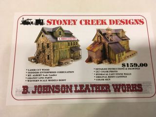 Stony Creek Designs B Johnson Leatherworks Rare Craftsman Kit O/on3on30