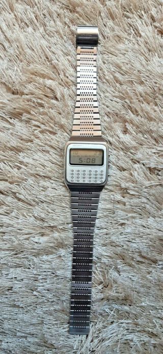 Seiko C153 - 5007 Vintage Calculator Watch Very Rare
