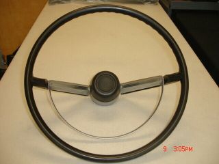Vintage Plymouth Steering Wheel & Horn Ring