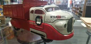 Vintage Wyandotte Pressed Steel Stake Truck Toy