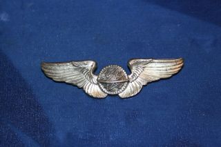 Vintage World War 2 Us Army Air Corp Usaaf Badge Navigator Wings