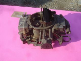 Vintage Holley Spreadbore 4 Barrel Carburetor Core List 6497