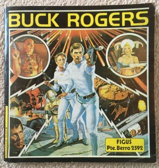 Vintage Uruguayan Buck Rogers Sticker Album Near Very Rare