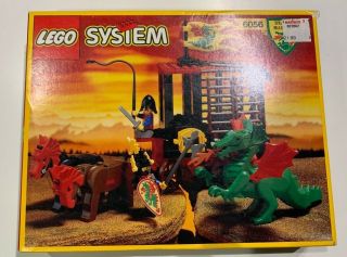 Vintage (1993) Lego Castle Dragon Knights Set 6056 Dragon Wagon - Rare
