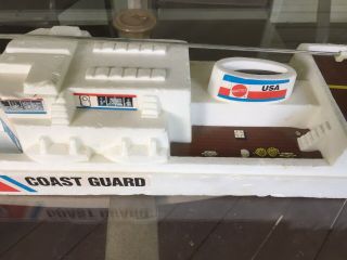 Vintage Mattel 1972 Vertibird Coast Guard Rescue Ship 6