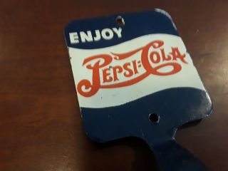 Vintage Pepsi Cola Double Dot Door Handle Push Pull 5