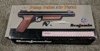 Vintage Benjamin Sheridan Pump Pellet Air Pistol (h9a Series).  177 Cal