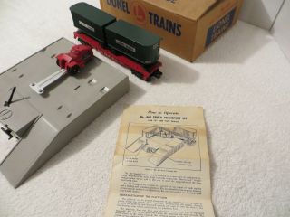 Vintage Lionel 460 Piggy Back Transportation Set With Orig Box & Instructions