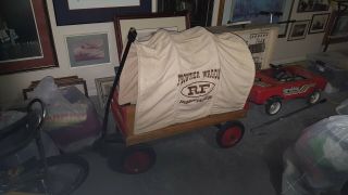 Radio Flyer Frontier Wagon Vhtf Rare Minor Wear And Scuffs