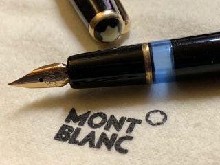 Vintage Montblanc 252 Fountain Pen 14ct Gold Nib F