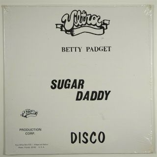 Betty Padget " Sugar Daddy " Rare Disco Funk 12 " Ultra