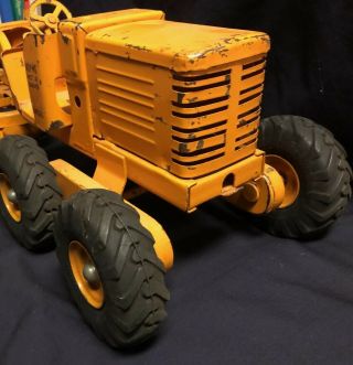 Doepke Model Toys Adams Motor Grader Diesel Vintage Metal Construction Toy Large 5