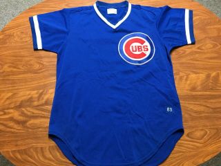 Mens Vintage Wilson Never Worn 1983 Team Issued Chicago Cubs Jersey Size 42
