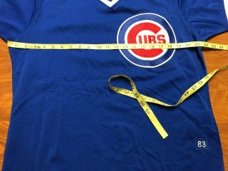 MENS VINTAGE WILSON NEVER WORN 1983 TEAM ISSUED CHICAGO CUBS JERSEY SIZE 42 5