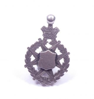 Antique Victorian Albert Medal 925 Sterling Silver Birmingham 1899 Hm 13.  8g