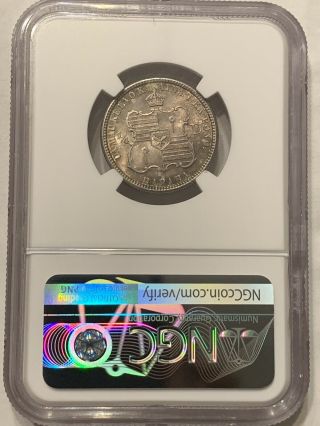1883 HAWAII KALAKAUA Silver Quarter Ngc MS 63 Silver Coin Rare Ms, 3