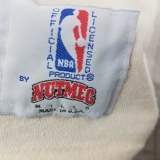 Vintage 1991 Finals NBA World Champions Chicago Bulls T Shirt Nutmeg Promo XL 3