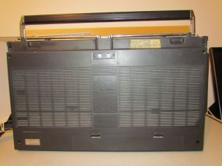 SANYO M - 9994 BOOMBOX GHETTOBLASTER CASSETTE PLAYER RADIO RARE 4