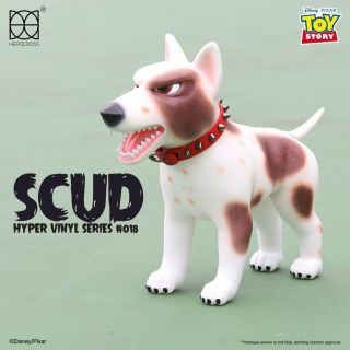 Herocross 018 Disney Pixar Toy Story Sid Dog Scud 12” Vinyl Figure Medicom Rare