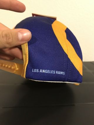 Los Angeles Rams Helmet Hat Retro Vintage Adjustable Snapback 80s Annco NWT 7