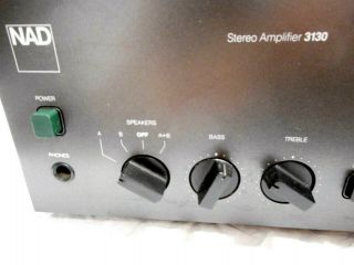 VINTAGE NAD 3130 AMPLIFIER - SPARES/REPAIR - NO POWER 3