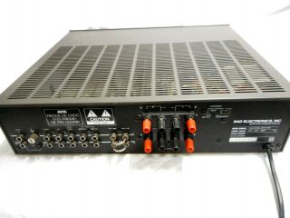 VINTAGE NAD 3130 AMPLIFIER - SPARES/REPAIR - NO POWER 7