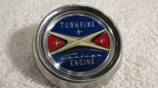 Vintage 1950s Mercury Turnpike Cruiser Engine Badge Emblem No Pitting