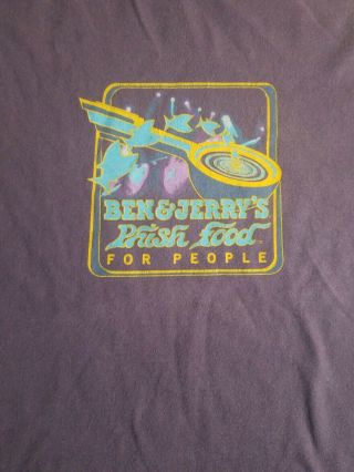 Phish Food Ben & Jerry’s For The People T Shirt Xxl 2xl Not Pollock Vintage