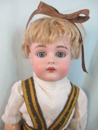 Antique German Bisque Kestner Doll 167 Composition Stamped Body 18 "