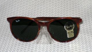 Vintage Olympic B & L Ray - Ban Tortoise Modernist Sunglasses Style C - Wide