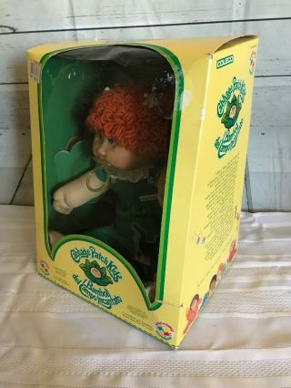 Vintage 1980s Cabbage Patch Doll Italian Paci Red Hair Freckles RARE 4
