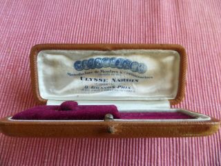 Vintage Antique Old Ulysse Nardin Watch Box