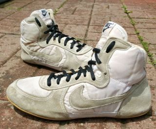 Rare Nike Greco Supreme Wrestling Shoes Size 7.  5 Vintage