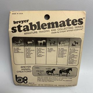 Breyer Stablemates Vintage Arabian Horse Dapple Gray Retired 5010 2