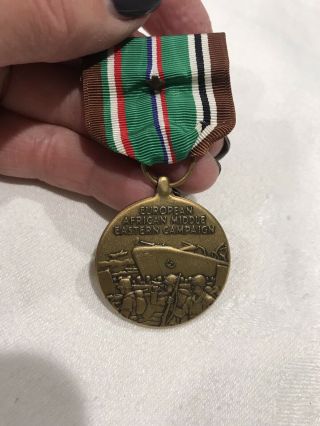 1941 - 1945 European African Middle Eastern Campaign Medal