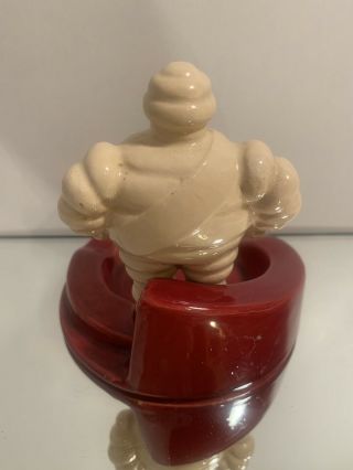 Vintage Michelin Man Ashtray Made In France 2