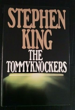 STEPHEN KING THE TOMMYKNOCKERS SIGNED AUTOGRAPHED HARDCOVER BOOK JSA RARE 5