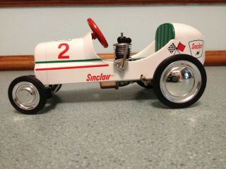 Vintage Sinclair Tether Car.  049 Wen Mac Gas Powered Pedal Race Car