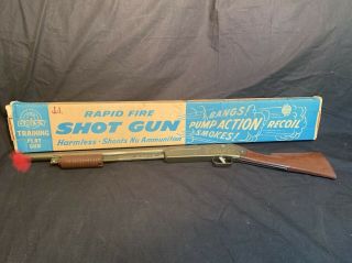 Rare Vintage Daisy Pump Model 760 Training Toy Gun W/ Box