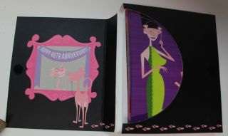 NOS (20) Box of Josh Agle SHAG PINK PANTHER Greeting Cards Retro Vintage - Look 2
