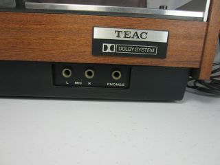 Vintage Teac A - 360 Stereo Cassette Deck Dolby System 3