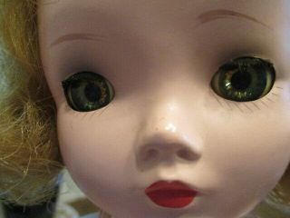 Vintage 1950s Madame Alexander CISSY Doll in Tagged Teddy Head Off 4