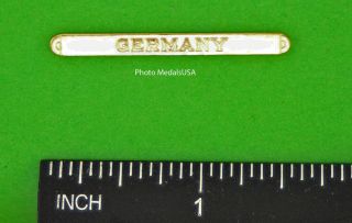 Germany Bar Clasp For Full Size Wwii Occupation Medal Made In The Usa