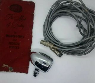 Rare Vintage D5 American Microphone,  100 Bullet Mic Made In The U.  S.  A.