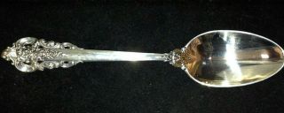 Wallace Grande Baroque Sterling Silver Soup Spoon - 6 7/8 " - No Monograms