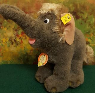 Steiff Walt Disney Elephant " Baby Hathi " Jungle Book,  All Id 