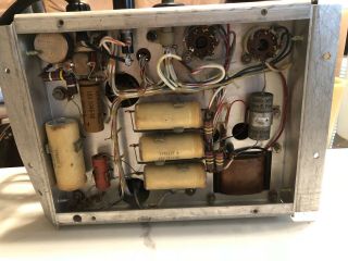 Vintage Collins Radio 516F - 2 vacuum tube POWER SUPPLY With Tubes 12