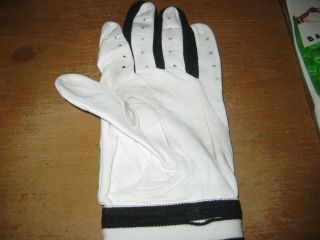 Vintage Mizuno Techfire Adult Batting Gloves (2) LH XL Rickey Henderson 1990 ' s 7