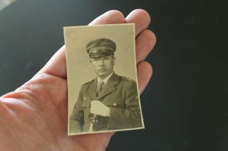 Ww2 Japanese Army Civilian Employee With Sword Insignia